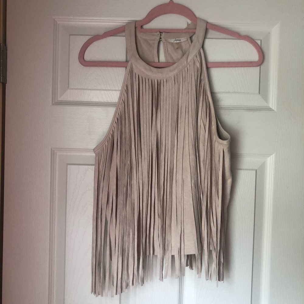 Buckle Fringe Tank